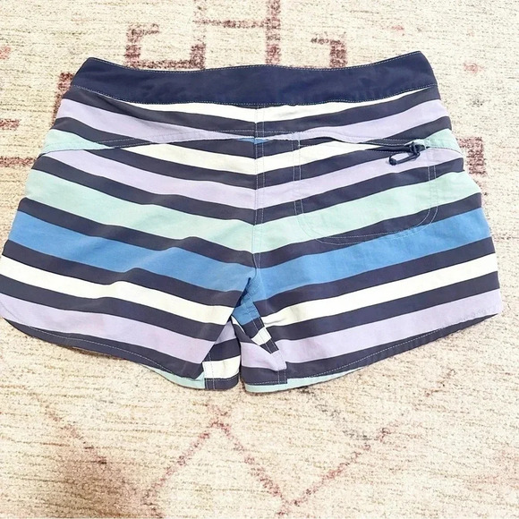 Patagonia• Wavefarer Boardshorts Blue Green Purple Nylon size 2 - Picture 10 of 12
